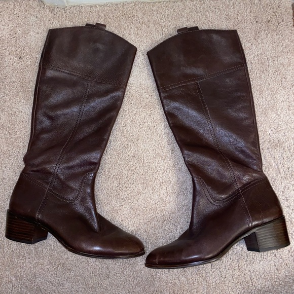 Louise Er Cie Tall Brown Boots - Picture 2 of 7